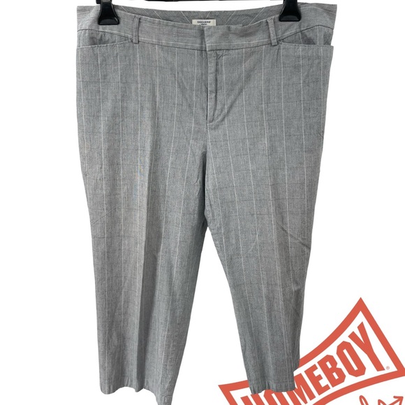 Dockers Women´s Black and White Pinstripe Pants